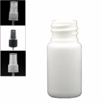 10 ml pe steklenico z belo/prozoren/črn fine megle škropilnica ,prazna bela plastenka X 10