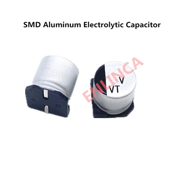 120pcs/veliko 10V 1000uf SMD Aluminija Elektrolitski Kondenzatorji velikosti 8*10.5 1000uf 10V