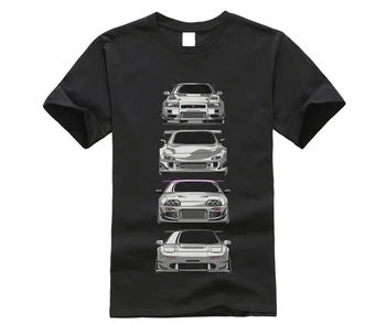 2023 Vroče Prodaje Poletje Legende Majica Rx7 Japonska Avto 90. letih Avtomobilov Shirt 100% Bombaž Za Človeka Majice
