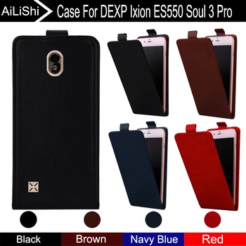 AiLiShi Za DEXP Ixion ES550 Dušo 3 Pro Primeru, Gor In Dol Navpično Telefon Flip Usnjena torbica za Telefon Pribor 4 Barve + Sledenje!