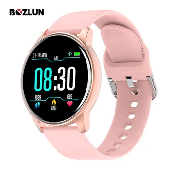 BOZLUN 1.28 palčni Smartwatch Ženske Nepremočljiva Srčnega utripa Fitnes Tracker Moških Smartwatch z Pedometer za Android iOS