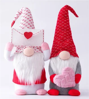 Božični Okraski Ljubezen Brezosebna Gnome Lutka Baby Tuš Valentinovo, Božična Darila Stranka Poročno Dekoracijo Novo Leto 2022