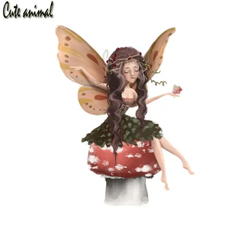 Celoten Kvadratni/Krog Vaja 5D DIY Diamond Slikarstvo Risanka dekle metulj Vezenje mozaik obrt Navzkrižno Šiv Dekor