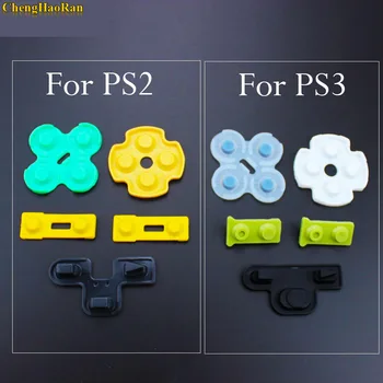ChengHaoRan 100 kompleti Za Playstation 2 PS2 PS3 Krmilnik Popravila Prevodni Gume, Silikona, D Tipke za Nadomestne Dele D-pad