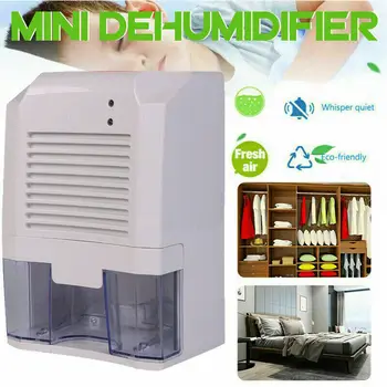 Električni Mini Dehumidifier Prenosni 800ML Zraka Za Lase, Kopalnica, Klet, Kuhinja, Pisarna, ki Absorbira Caravancar RV Garaža