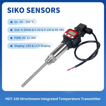 Hart Pt100 motorno Olje Senzor Temperature Z LED Indikator Temperature