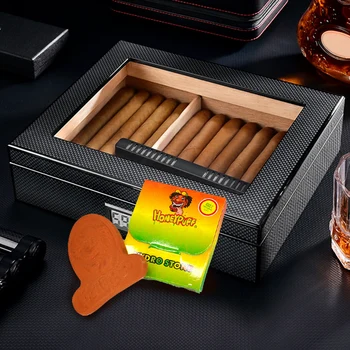 HONEYPUFF Prenosni vlažilnik za Cigare Vlažilne Paket Cigar Rumene Tablete Paket Vlažilnik Cigar Rezine
