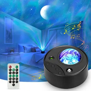 LED Star Projektor Night Light 3 v 1 Aurora Galaxy Projektor z Belimi Hrup Pomirja Sleep Timer za Otroke, Odrasle Darila