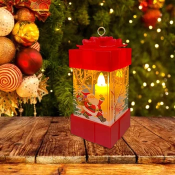 LED Svetlobna Holiday Gift Dekoracija Žarnice Začetnem Oknu Števec Noč Luči Božič Luči baterijsko Darilo za Otroka
