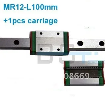 linearno vodilo MR12 -L100mm z 1pcs bloki prevoz MGN12C tip