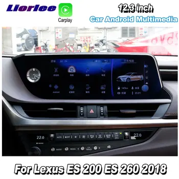Liorlee Avto Radio Stereo Za Lexus ES 200 ES 260 2018 Avto Android Večpredstavnostna GPS Navigacija Igralec DVR Video Snemalnik Vožnje