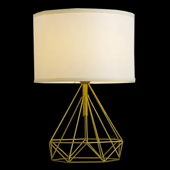 Nordijska LED Namizna Svetilka, Zlato Kovinsko namizne Svetilke, za Spalnico, dnevno sobo postelji svetilke Namizne Luči Dekoracijo Poroke svetlobe Napeljave