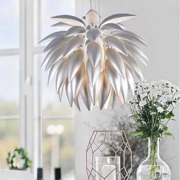 nordijska stekleno kroglo železni lestenci stropni lestenec stropa, kopalnico stalnica nordijska dekoracijo doma jedilnica