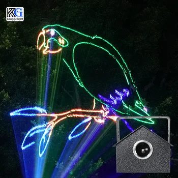 Nov RGB Laser Light Barvno Optično Lasersko Svetlobo Vodotesen IP65 DMX512 Lasersko Svetlobo DJ Božično Razsvetljavo