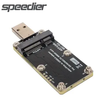 Novo USB2.0 LTE Industrijske Mini-PCIe mPCIe, Da USB2.0 Adapter svet Za 3G/4G/5G/LTE WWAN Modula za Kartico Z Dual SIM Visoko zmogljivimi