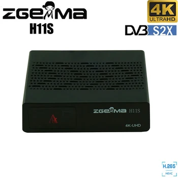 Original Zgemma H11S Satelitski TV Sprejemnik DVB-S2X 4K UHD 2160P Sistem Linux H. 265 HD Enigma2 Openatv Digitalni Sprejemnik TV BOX