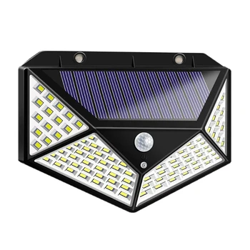Sončne Stene Luči Sončne Luči Zunanji Senzor Gibanja IP65 Vodotesen LED za na Prostem Stranka, Vrt, Teraso, Garažo in Verandi
