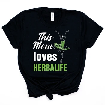 Ta Mama Ljubi Herbalife T-shirt Smešno Herbalife Majica Srčkan Mama Življenje Srajce Herbalife Ljubimec Obleko, Ženske Priložnostne Vrhovi Tumblr Tees
