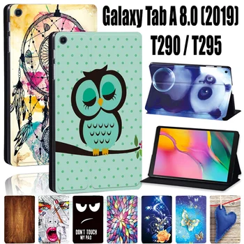 Tablični Primeru za Samsung Galaxy Tab Z T290/T295 (2019) 8.0 Palčni Nosilec PU Usnje Spusti Varstvo Stojalo Pokrov + pen