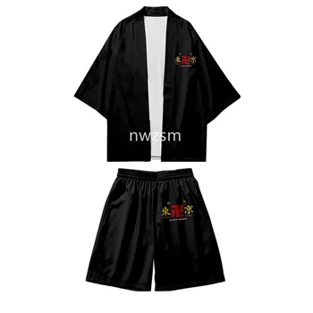 Tokio Revengers T Shirt Plašč Moški Ženske Kimono T-shirt Otroci Fant Dekle Cosplay Kostum Anime Vrhovi Tees Haljo Japonski Anime Oblačila