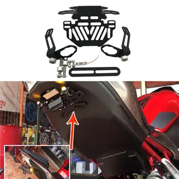 Univerzalno motorno kolo Licenco Okvir za krožnike Nosilec za LED luč Za Ducati MONSTER 796/696/400/620/620 MTS/695 POŠAST S2R 800
