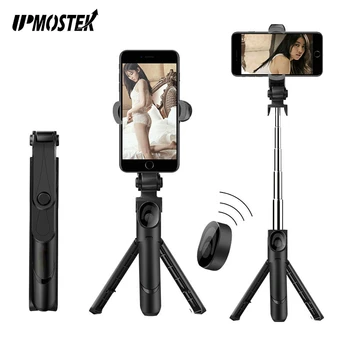 UPMOSTEK Selfie Stick Mini Stojalo Telefon Podaljša Monopod z Bluetooth Sprostitev Zaklopa Daljinsko Selfie Palica za Vse Pametni telefon